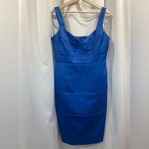 London Times - Blue Sleeveless Dress